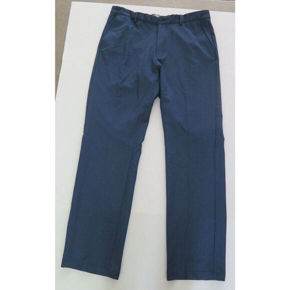 Greg Norman TL108268 Men's Sz 36x34 Navy Blue Golf Pants - Picture 1 of 5